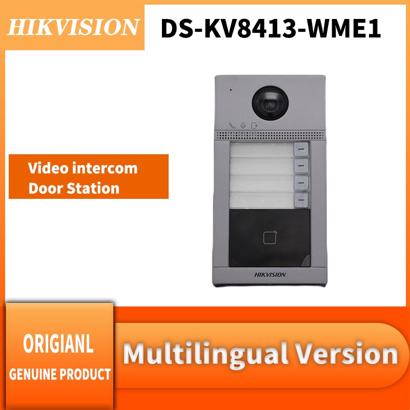 Hikvision DS-KV8413-WME1(B)      ī б PoE   ߿ ȭ ̼ 3 ǥñ
